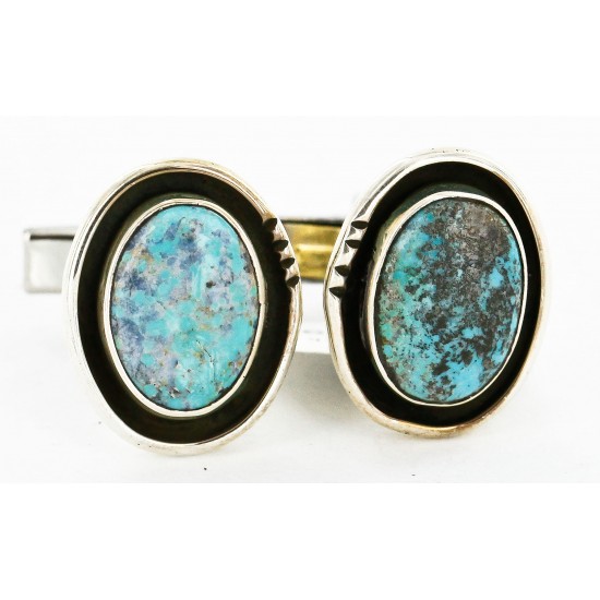 Handmade Certified Authentic Navajo .925 Sterling Silver Natural Turquoise Native American Cuff Links 19110-2 Cufflinks 19110-2 19110-2 (by LomaSiiva) Handmade Certified Authentic Navajo .925 Sterling Silver Natural Turquoise Native American Cuff Links 19110-2 Cufflinks 19110-2 19110-2 (by LomaSiiva)