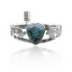 Thunderbird .925 Sterling Silver Certified Authentic Navajo Native American Natural Turquoise Cuff Bracelet 32101 Thunderbird .925 Sterling Silver Certified Authentic Navajo Native American Natural Turquoise Cuff Bracelet 32101