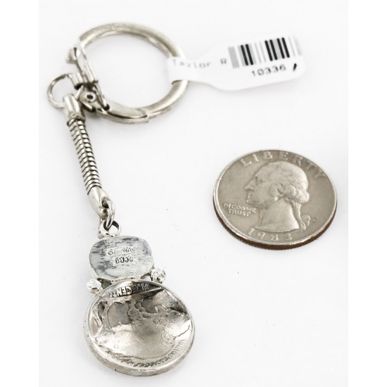 Vintage Style OLD Buffalo Coin Certified Authentic Navajo .925 Sterling Silver Natural Turquoise Native American Keychain 1 10336-1 All Products 10336-1 10336-1 (by LomaSiiva) Vintage Style OLD Buffalo Coin Certified Authentic Navajo .925 Sterling Silver Natural Turquoise Native American Keychain 1 10336-1 All Products 10336-1 10336-1 (by LomaSiiva)