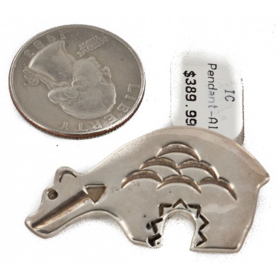 Certified Authentic Bear Navajo .925 Sterling Silver Native American Pin and Pendant 24267 Pins NB151122030203 24267 (by LomaSiiva) Certified Authentic Bear Navajo .925 Sterling Silver Native American Pin and Pendant 24267 Pins NB151122030203 24267 (by LomaSiiva)
