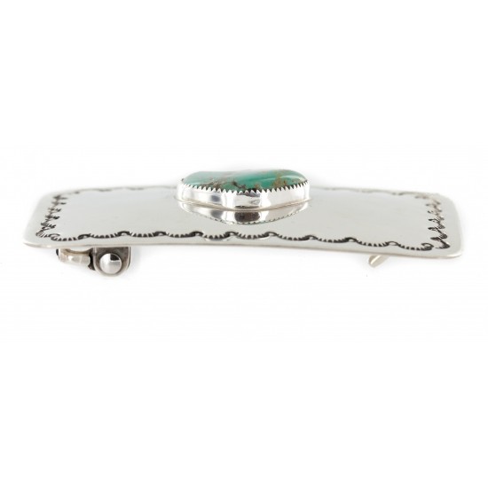 Certified Authentic Handmade Nickel Navajo Natural Turquoise Native American Buckle 1207-11 All Products NB151215041922 1207-11 (by LomaSiiva) Certified Authentic Handmade Nickel Navajo Natural Turquoise Native American Buckle 1207-11 All Products NB151215041922 1207-11 (by LomaSiiva)
