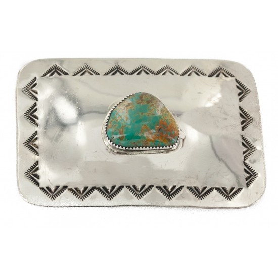 Handmade Certified Authentic Navajo Nickel Natural Turquoise Native American Buckle 1207-2 All Products NB151215043008 1207-2 (by LomaSiiva) Handmade Certified Authentic Navajo Nickel Natural Turquoise Native American Buckle 1207-2 All Products NB151215043008 1207-2 (by LomaSiiva)