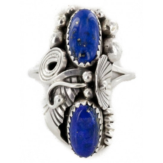 Handmade Certified Authentic Navajo .925 Sterling Silver Natural Lapis Lazuli Native American Ring Size 7 26206-3 All Products NB151223223741-3 26206-3 (by LomaSiiva) Handmade Certified Authentic Navajo .925 Sterling Silver Natural Lapis Lazuli Native American Ring Size 7 26206-3 All Products NB151223223741-3 26206-3 (by LomaSiiva)
