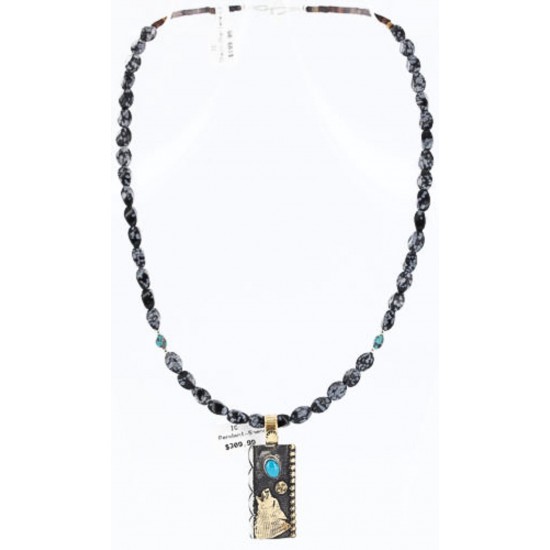 12kt Gold Filled .925 Sterling Silver Handmade Wolf and Moon Certified Authentic Navajo Turquoise Native American Necklace 371011756447 All Products 371011756447 371011756447 (by LomaSiiva) 12kt Gold Filled .925 Sterling Silver Handmade Wolf and Moon Certified Authentic Navajo Turquoise Native American Necklace 371011756447 All Products 371011756447 371011756447 (by LomaSiiva)