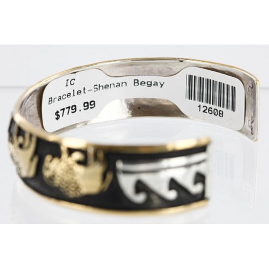 12kt Gold Filled and .925 Sterling Silver Handmade BUFFALO Certified Authentic Navajo Turquoise Native American Bracelet 371013207826 All Products 371013207826 371013207826 (by LomaSiiva) 12kt Gold Filled and .925 Sterling Silver Handmade BUFFALO Certified Authentic Navajo Turquoise Native American Bracelet 371013207826 All Products 371013207826 371013207826 (by LomaSiiva)