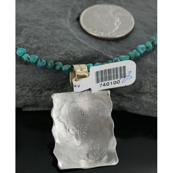 12kt Gold Filled and .925 Sterling Silver Handmade Buffalo Certified Authentic Navajo Turquoise Native American Necklace 390678601326 All Products 390678601326 390678601326 (by LomaSiiva) 12kt Gold Filled and .925 Sterling Silver Handmade Buffalo Certified Authentic Navajo Turquoise Native American Necklace 390678601326 All Products 390678601326 390678601326 (by LomaSiiva)