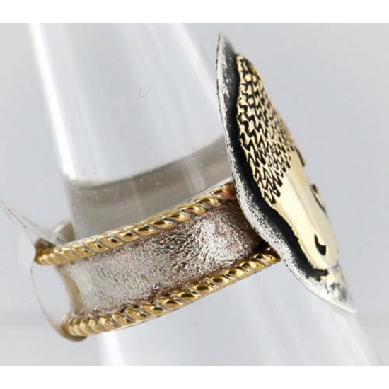 12kt Gold Filled and .925 Sterling Silver Real Handmade Certified Authentic Buffalo Navajo Native American Ring 390849053137 All Products 390849053137 390849053137 (by LomaSiiva) 12kt Gold Filled and .925 Sterling Silver Real Handmade Certified Authentic Buffalo Navajo Native American Ring 390849053137 All Products 390849053137 390849053137 (by LomaSiiva)
