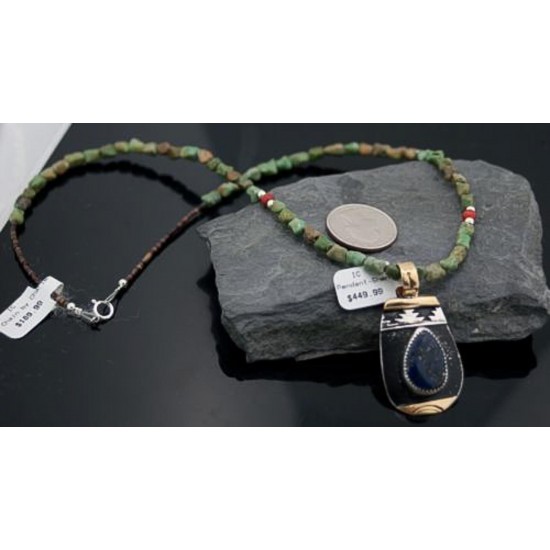 12kt Gold Filled Handmade Mountain Certified Authentic .925 Sterling Silver Navajo LAPIS and Turquois Native American Necklace 390613921458 All Products 390613921458 390613921458 (by LomaSiiva) 12kt Gold Filled Handmade Mountain Certified Authentic .925 Sterling Silver Navajo LAPIS and Turquois Native American Necklace 390613921458 All Products 390613921458 390613921458 (by LomaSiiva)