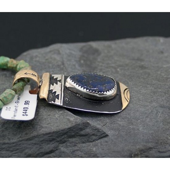 12kt Gold Filled Handmade Mountain Certified Authentic .925 Sterling Silver Navajo LAPIS and Turquois Native American Necklace 390613921458 All Products 390613921458 390613921458 (by LomaSiiva) 12kt Gold Filled Handmade Mountain Certified Authentic .925 Sterling Silver Navajo LAPIS and Turquois Native American Necklace 390613921458 All Products 390613921458 390613921458 (by LomaSiiva)