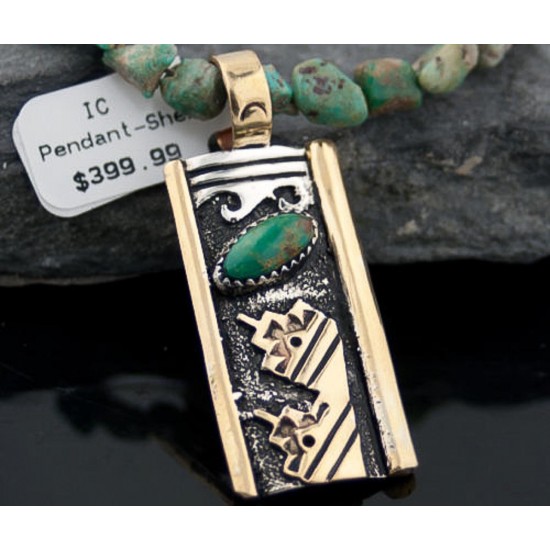 12kt Gold Filled Handmade Wave Certified Authentic .925 Sterling Silver Navajo Turquoise Native American Necklace 390646384025 All Products 390646384025 390646384025 (by LomaSiiva) 12kt Gold Filled Handmade Wave Certified Authentic .925 Sterling Silver Navajo Turquoise Native American Necklace 390646384025 All Products 390646384025 390646384025 (by LomaSiiva)