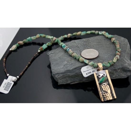 12kt Gold Filled Handmade Wave Certified Authentic .925 Sterling Silver Navajo Turquoise Native American Necklace 390646384025 All Products 390646384025 390646384025 (by LomaSiiva) 12kt Gold Filled Handmade Wave Certified Authentic .925 Sterling Silver Navajo Turquoise Native American Necklace 390646384025 All Products 390646384025 390646384025 (by LomaSiiva)