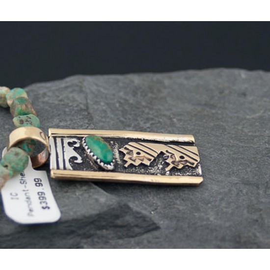 12kt Gold Filled Handmade Wave Certified Authentic .925 Sterling Silver Navajo Turquoise Native American Necklace 390646384025 All Products 390646384025 390646384025 (by LomaSiiva) 12kt Gold Filled Handmade Wave Certified Authentic .925 Sterling Silver Navajo Turquoise Native American Necklace 390646384025 All Products 390646384025 390646384025 (by LomaSiiva)