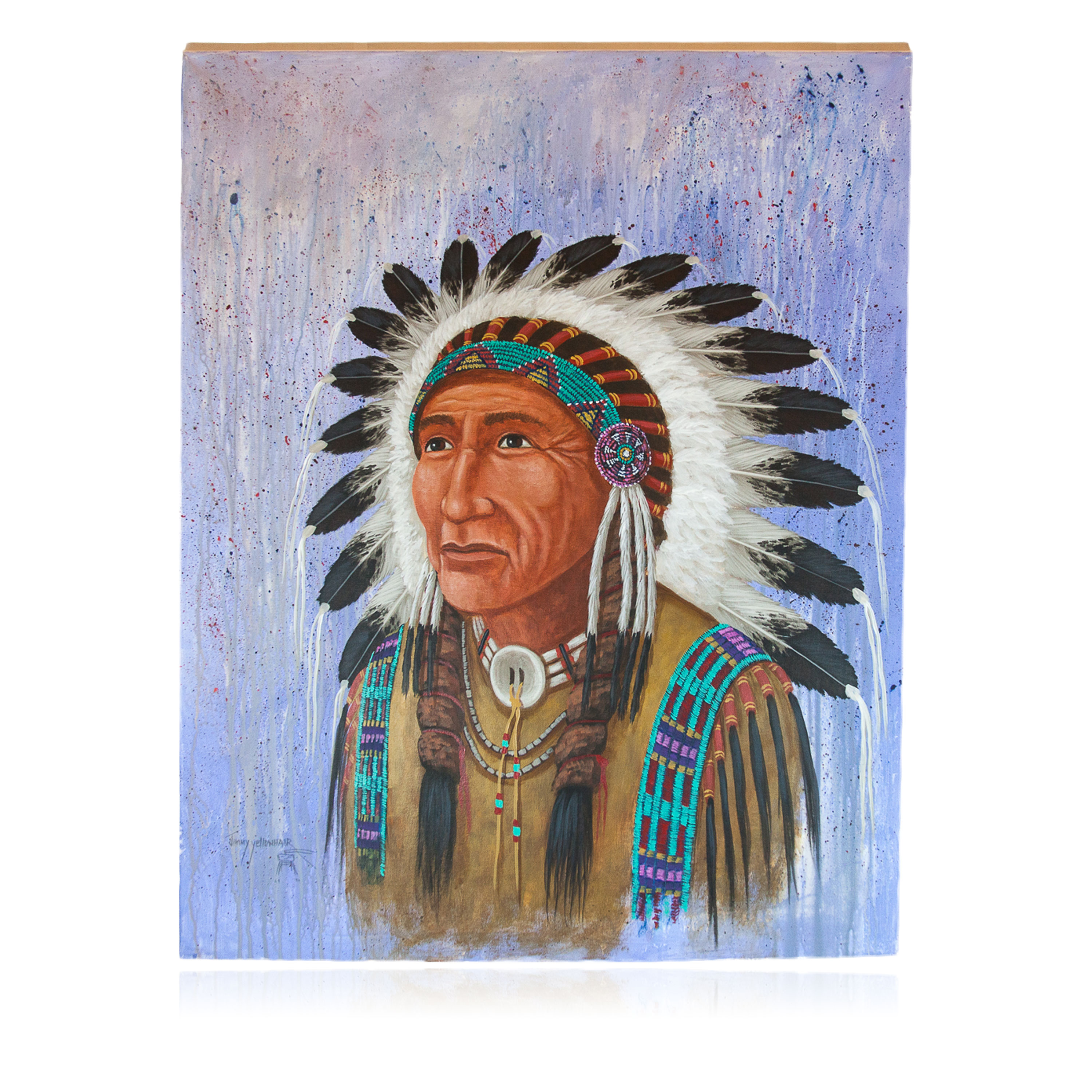 $600 Navajo Indian Chief Painted by Certified Authentic Acrylic Native American Painting 10799 Painting NB160310233920 10799 (by LomaSiiva) $600 Navajo Indian Chief Painted by Certified Authentic Acrylic Native American Painting 10799 Painting NB160310233920 10799 (by LomaSiiva)