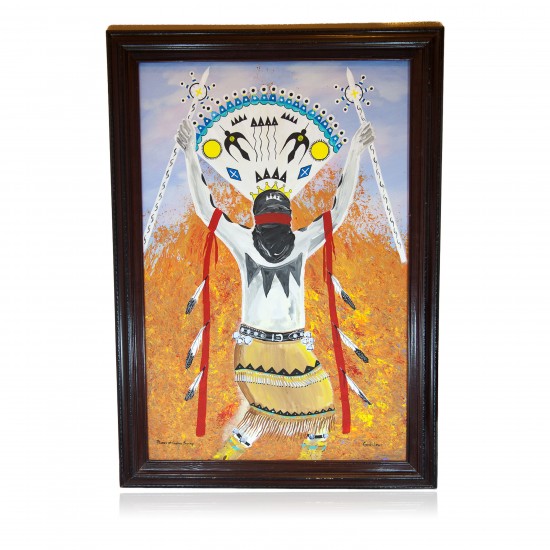 $800 Apache Painted by Certified Authentic Acrylic Flames of Gopher Springs Native American Painting 10784-101 Painting NB160311000507 10784-101 (by LomaSiiva) $800 Apache Painted by Certified Authentic Acrylic Flames of Gopher Springs Native American Painting 10784-101 Painting NB160311000507 10784-101 (by LomaSiiva)