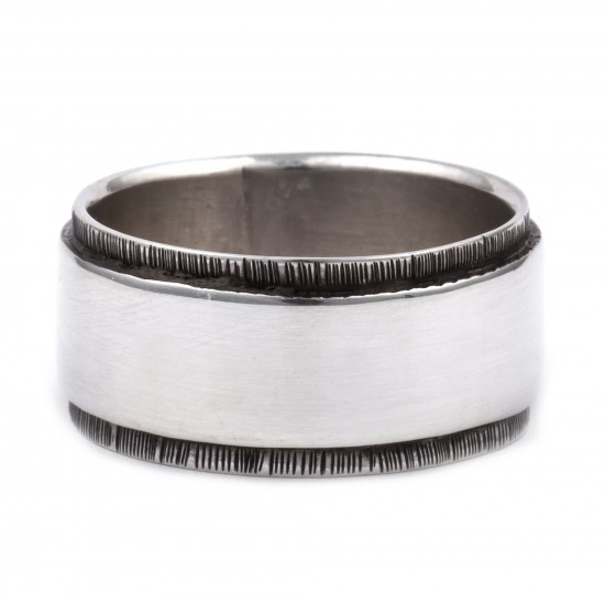 .925 Sterling Silver Certified Authentic Handmade Hopi Native American Wedding and Engagement Ring 13222 All Products NB180524204022 13222 (by LomaSiiva) .925 Sterling Silver Certified Authentic Handmade Hopi Native American Wedding and Engagement Ring 13222 All Products NB180524204022 13222 (by LomaSiiva)