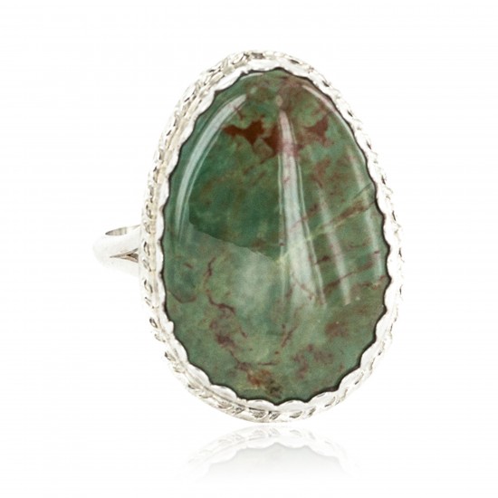 .925 Sterling Silver Handmade Certified Authentic Navajo Natural Turquoise Native American Ring 18188-3 All Products NB160212194402 18188-3 (by LomaSiiva) .925 Sterling Silver Handmade Certified Authentic Navajo Natural Turquoise Native American Ring 18188-3 All Products NB160212194402 18188-3 (by LomaSiiva)