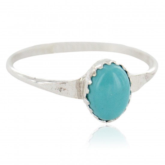 .925 Sterling Silver Navajo Certified Authentic Handmade Natural Turquoise Native American Ring Size 7 24503-6 All Products NB160409225043 24503-6 (by LomaSiiva) .925 Sterling Silver Navajo Certified Authentic Handmade Natural Turquoise Native American Ring Size 7 24503-6 All Products NB160409225043 24503-6 (by LomaSiiva)