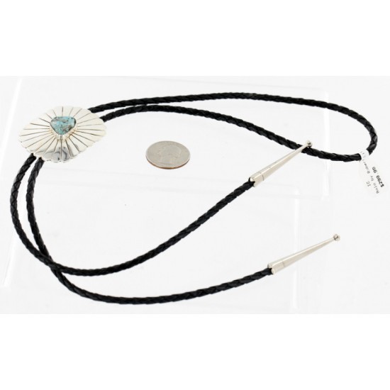 Handmade Certified Authentic Navajo .925 Sterling Silver Natural Turquoise Native American Bolo Tie 1190 All Products 390968828080 1190 (by LomaSiiva) Handmade Certified Authentic Navajo .925 Sterling Silver Natural Turquoise Native American Bolo Tie 1190 All Products 390968828080 1190 (by LomaSiiva)