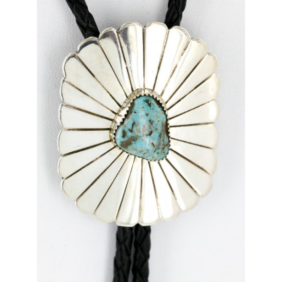 Handmade Certified Authentic Navajo .925 Sterling Silver Natural Turquoise Native American Bolo Tie 1190 All Products 390968828080 1190 (by LomaSiiva) Handmade Certified Authentic Navajo .925 Sterling Silver Natural Turquoise Native American Bolo Tie 1190 All Products 390968828080 1190 (by LomaSiiva)