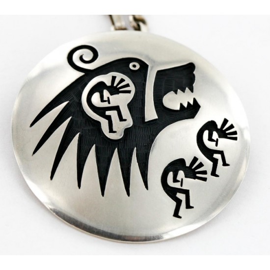 Kokopelli Bear Certified Authentic Hopi .925 Sterling Silver Signed Pin and Pendant Native American Necklace 15025 Pins 371180628050 15025 (by LomaSiiva) Kokopelli Bear Certified Authentic Hopi .925 Sterling Silver Signed Pin and Pendant Native American Necklace 15025 Pins 371180628050 15025 (by LomaSiiva)