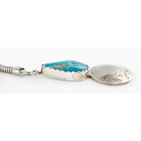 Vintage Style OLD Buffalo Coin Certified Authentic Navajo .925 Sterling Silver Natural Turquoise Native American Keychain 10320-2 All Products 390996203801 10320-2 (by LomaSiiva) Vintage Style OLD Buffalo Coin Certified Authentic Navajo .925 Sterling Silver Natural Turquoise Native American Keychain 10320-2 All Products 390996203801 10320-2 (by LomaSiiva)