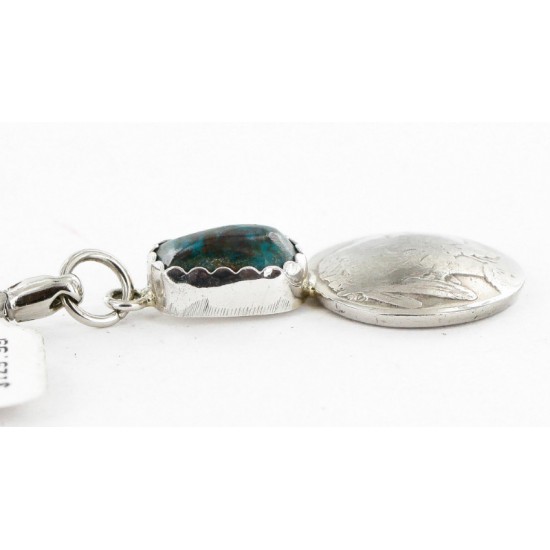 Vintage Style OLD Buffalo Coin Certified Authentic Navajo .925 Sterling Silver Natural Turquoise Native American Keychain 10320-4 All Products 371208513306 10320-4 (by LomaSiiva) Vintage Style OLD Buffalo Coin Certified Authentic Navajo .925 Sterling Silver Natural Turquoise Native American Keychain 10320-4 All Products 371208513306 10320-4 (by LomaSiiva)
