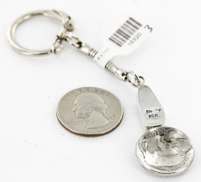 Vintage Style OLD Buffalo Coin Certified Authentic Navajo .925 Sterling Silver Spiny Oyster Native American Keychain 10320-3 All Products 390996199647 10320-3 (by LomaSiiva) Vintage Style OLD Buffalo Coin Certified Authentic Navajo .925 Sterling Silver Spiny Oyster Native American Keychain 10320-3 All Products 390996199647 10320-3 (by LomaSiiva)