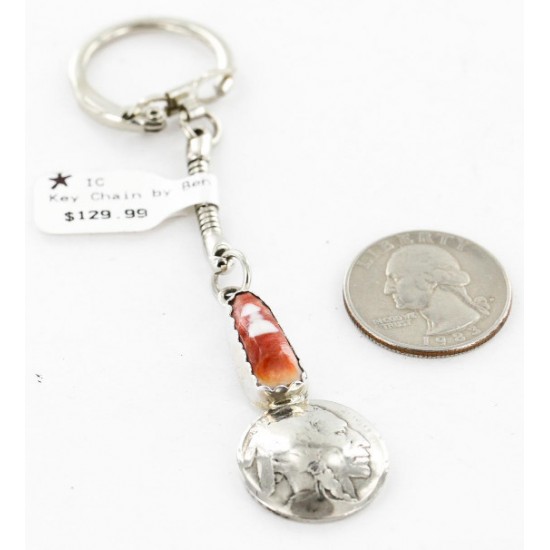 Vintage Style OLD Buffalo Coin Certified Authentic Navajo .925 Sterling Silver Spiny Oyster Native American Keychain 10320-3 All Products 390996199647 10320-3 (by LomaSiiva) Vintage Style OLD Buffalo Coin Certified Authentic Navajo .925 Sterling Silver Spiny Oyster Native American Keychain 10320-3 All Products 390996199647 10320-3 (by LomaSiiva)