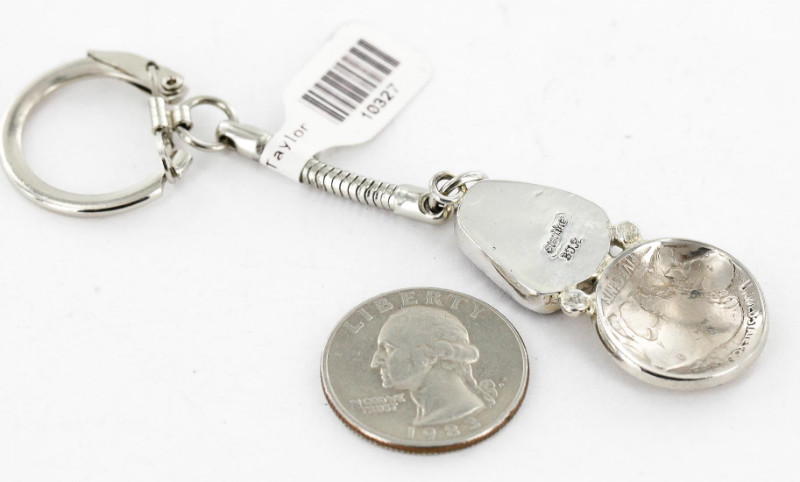 Vintage Style OLD Buffalo Coin Certified Authentic Navajo .925 Sterling Silver Spiny Oyster Native American Keychain 10327-0 All Products 390996200345 10327-0 (by LomaSiiva) Vintage Style OLD Buffalo Coin Certified Authentic Navajo .925 Sterling Silver Spiny Oyster Native American Keychain 10327-0 All Products 390996200345 10327-0 (by LomaSiiva)