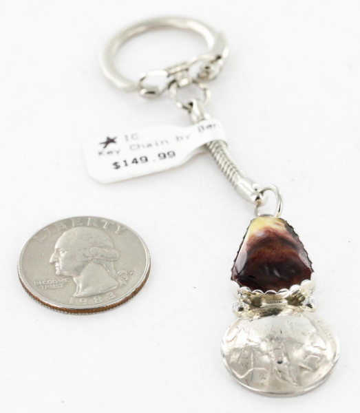 Vintage Style OLD Buffalo Coin Certified Authentic Navajo .925 Sterling Silver Spiny Oyster Native American Keychain 10327-0 All Products 390996200345 10327-0 (by LomaSiiva) Vintage Style OLD Buffalo Coin Certified Authentic Navajo .925 Sterling Silver Spiny Oyster Native American Keychain 10327-0 All Products 390996200345 10327-0 (by LomaSiiva)