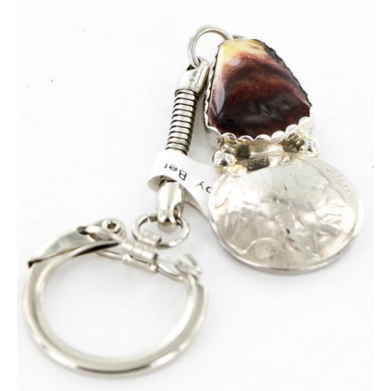 Vintage Style OLD Buffalo Coin Certified Authentic Navajo .925 Sterling Silver Spiny Oyster Native American Keychain 10327-0 All Products 390996200345 10327-0 (by LomaSiiva) Vintage Style OLD Buffalo Coin Certified Authentic Navajo .925 Sterling Silver Spiny Oyster Native American Keychain 10327-0 All Products 390996200345 10327-0 (by LomaSiiva)