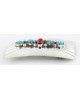 Certified Authentic Navajo .925 Sterling Silver Natural Turquoise and Coral Native American Buckle 1195 All Products 390989979861 1195 (by LomaSiiva) Certified Authentic Navajo .925 Sterling Silver Natural Turquoise and Coral Native American Buckle 1195 All Products 390989979861 1195 (by LomaSiiva)