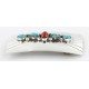 Certified Authentic Navajo .925 Sterling Silver Natural Turquoise and Coral Native American Buckle 1195 All Products 390989979861 1195 (by LomaSiiva) Certified Authentic Navajo .925 Sterling Silver Natural Turquoise and Coral Native American Buckle 1195 All Products 390989979861 1195 (by LomaSiiva)