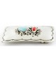 Certified Authentic Flower Navajo Nickel Natural Turquoise and Coral Native American Buckle 1192-2 All Products 371217485228 1192-2 (by LomaSiiva) Certified Authentic Flower Navajo Nickel Natural Turquoise and Coral Native American Buckle 1192-2 All Products 371217485228 1192-2 (by LomaSiiva)