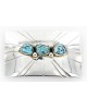 Certified Authentic Navajo .925 Sterling Silver Natural Turquoise Native American Buckle 1194-1 All Products 1194-1 1194-1 (by LomaSiiva) Certified Authentic Navajo .925 Sterling Silver Natural Turquoise Native American Buckle 1194-1 All Products 1194-1 1194-1 (by LomaSiiva)