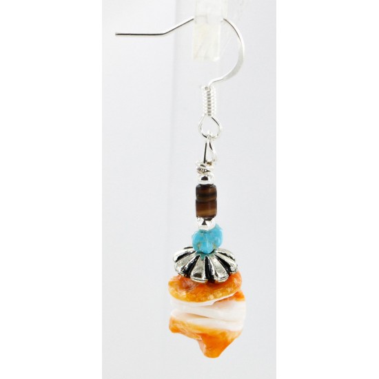 Certified Authentic Navajo .925 Sterling Silver Natural Turquoise Spiny Oyster Set Native American Necklace and Earrings 16038-18084 Sets 391005803622 16038-18084 (by LomaSiiva) Certified Authentic Navajo .925 Sterling Silver Natural Turquoise Spiny Oyster Set Native American Necklace and Earrings 16038-18084 Sets 391005803622 16038-18084 (by LomaSiiva)