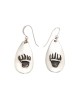 Bear Paw .925 Sterling Silver Certified Authentic Handmade Navajo Native American Earrings 18311 All Products NB180612010214 18311 (by LomaSiiva) Bear Paw .925 Sterling Silver Certified Authentic Handmade Navajo Native American Earrings 18311 All Products NB180612010214 18311 (by LomaSiiva)