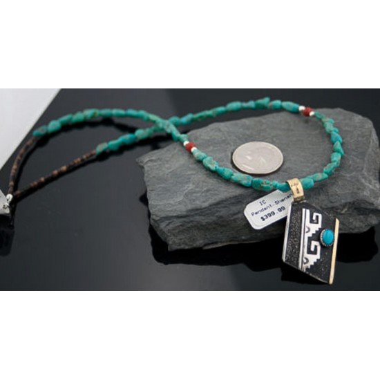 Certified Authentic 12kt Gold Filled and .925 Sterling Silver Handmade Mountain Turquoise Native American Necklace 370875789956 All Products 370875789956 370875789956 (by LomaSiiva) Certified Authentic 12kt Gold Filled and .925 Sterling Silver Handmade Mountain Turquoise Native American Necklace 370875789956 All Products 370875789956 370875789956 (by LomaSiiva)