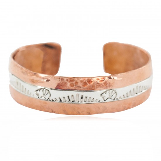 Certified Authentic .925 Sterling Silver Hammered Bear Navajo Handmade Native American Pure Copper Bracelet 13155 All Products NB160423213219 13155 (by LomaSiiva) Certified Authentic .925 Sterling Silver Hammered Bear Navajo Handmade Native American Pure Copper Bracelet 13155 All Products NB160423213219 13155 (by LomaSiiva)