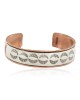 Certified Authentic .925 Sterling Silver Handmade Navajo Native American Pure Copper Bracelet 13170-2 All Products NB160428215825 13170-2 (by LomaSiiva) Certified Authentic .925 Sterling Silver Handmade Navajo Native American Pure Copper Bracelet 13170-2 All Products NB160428215825 13170-2 (by LomaSiiva)