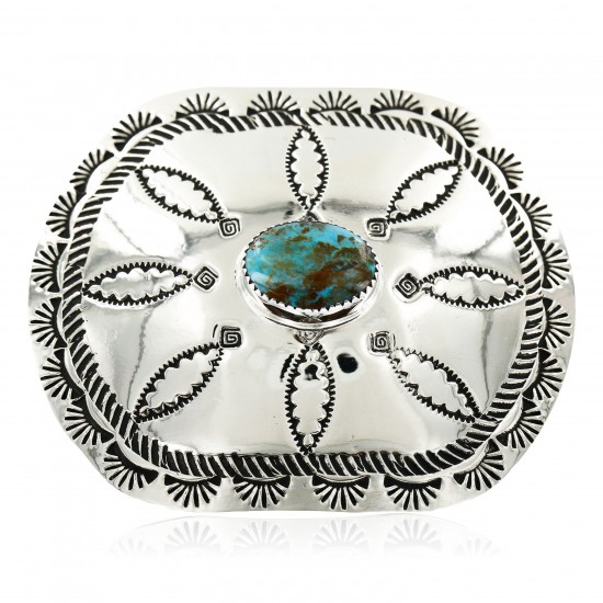 Certified Authentic Flower Navajo Nickel Natural Turquoise Native American Buckle 1204 All Products 1204 1204 (by LomaSiiva) Certified Authentic Flower Navajo Nickel Natural Turquoise Native American Buckle 1204 All Products 1204 1204 (by LomaSiiva)