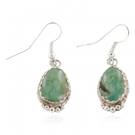 Certified Authentic Handmade .925 Sterling Silver Navajo Natural Turquoise Native American Dangle Earrings 97006-3 All Products NB160220215650 97006-3 (by LomaSiiva) Certified Authentic Handmade .925 Sterling Silver Navajo Natural Turquoise Native American Dangle Earrings 97006-3 All Products NB160220215650 97006-3 (by LomaSiiva)