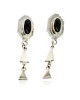Certified Authentic Handmade Navajo .925 Sterling Silver Native American Natural Black Onyx Post Earrings 27115 All Products NB27115 27115 (by LomaSiiva) Certified Authentic Handmade Navajo .925 Sterling Silver Native American Natural Black Onyx Post Earrings 27115 All Products NB27115 27115 (by LomaSiiva)