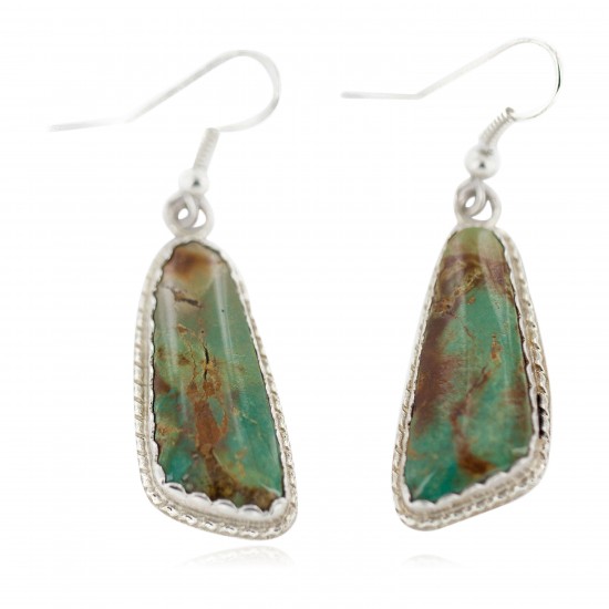 Certified Authentic Handmade Navajo .925 Sterling Silver Natural Turquoise Native American Dangle Earrings 97008-2 All Products NB160220210140 97008-2 (by LomaSiiva) Certified Authentic Handmade Navajo .925 Sterling Silver Natural Turquoise Native American Dangle Earrings 97008-2 All Products NB160220210140 97008-2 (by LomaSiiva)