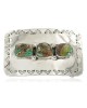 Certified Authentic Handmade Navajo Nickel Natural Turquoise Native American Buckle 1215 All Products NB160207073115 1215 (by LomaSiiva) Certified Authentic Handmade Navajo Nickel Natural Turquoise Native American Buckle 1215 All Products NB160207073115 1215 (by LomaSiiva)