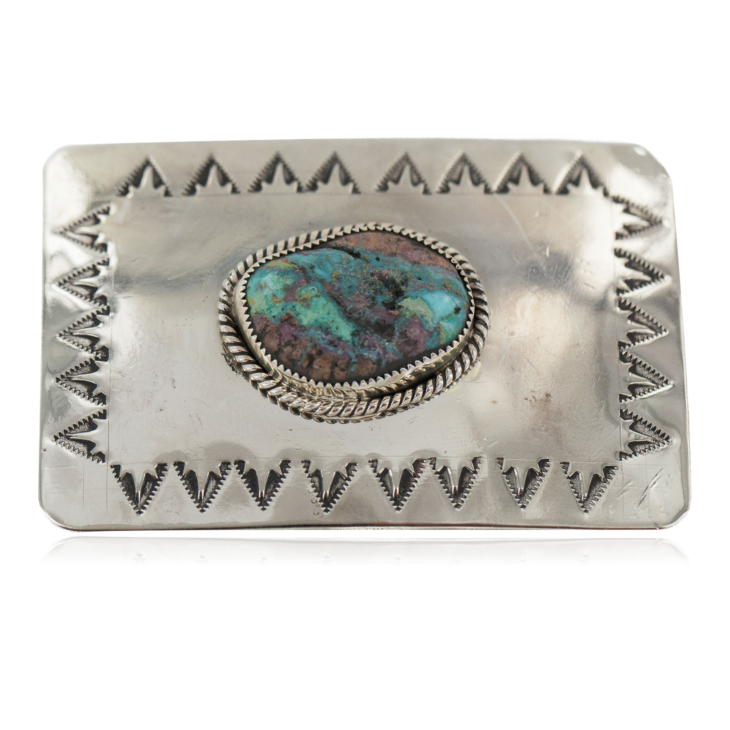 Certified Authentic Handmade Navajo Nickel Natural Turquoise Native American Buckle 1217-2 All Products NB160406085108 1217-2 (by LomaSiiva) Certified Authentic Handmade Navajo Nickel Natural Turquoise Native American Buckle 1217-2 All Products NB160406085108 1217-2 (by LomaSiiva)