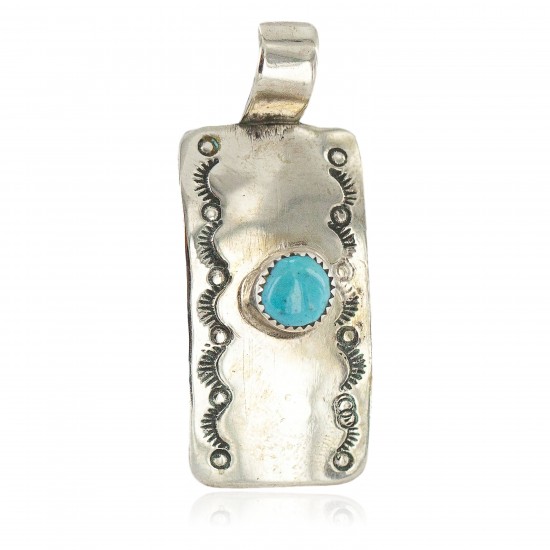 Certified Authentic Handmade Nickel Natural Turquoise Navajo Native American Pendant 13167-2 All Products NB160428212726 13167-2 (by LomaSiiva) Certified Authentic Handmade Nickel Natural Turquoise Navajo Native American Pendant 13167-2 All Products NB160428212726 13167-2 (by LomaSiiva)