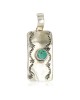 Certified Authentic Handmade Nickel Natural Turquoise Navajo Native American Pendant 13167-3 All Products NB160428213340 13167-3 (by LomaSiiva) Certified Authentic Handmade Nickel Natural Turquoise Navajo Native American Pendant 13167-3 All Products NB160428213340 13167-3 (by LomaSiiva)
