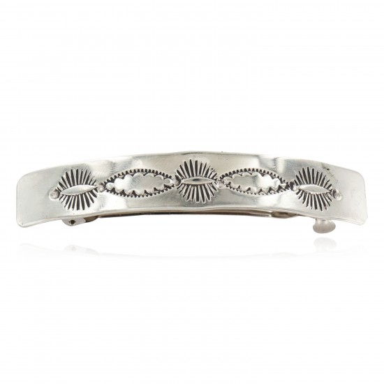 Certified Authentic Handmade Nickel Navajo Native American Hair Barrette 10343-1 All Products NB160207072055 10343-1 (by LomaSiiva) Certified Authentic Handmade Nickel Navajo Native American Hair Barrette 10343-1 All Products NB160207072055 10343-1 (by LomaSiiva)