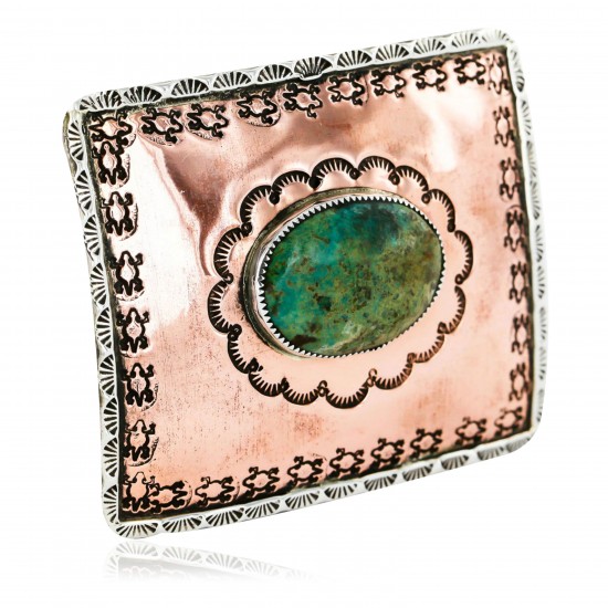 Certified Authentic Navajo .925 Sterling Silver and Copper Natural Turquoise Native American Buckle 86754563 All Products 371219434080 86754563 (by LomaSiiva) Certified Authentic Navajo .925 Sterling Silver and Copper Natural Turquoise Native American Buckle 86754563 All Products 371219434080 86754563 (by LomaSiiva)